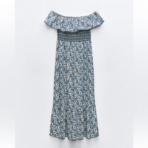 Zara off the shoulder dress